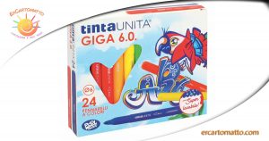 TINTA UNITA – Pennarelli Giga Punta 6.0