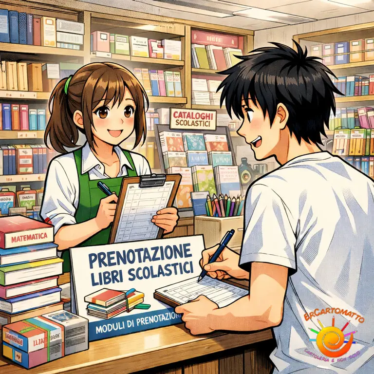 Prenotazione libri scolastici a Rivoli - Er Cartomatto