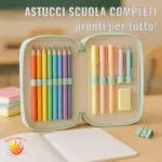 Astucci scuola Completi Colorati