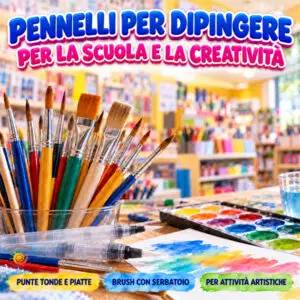 Pennelli e accessori: creatività senza confini!