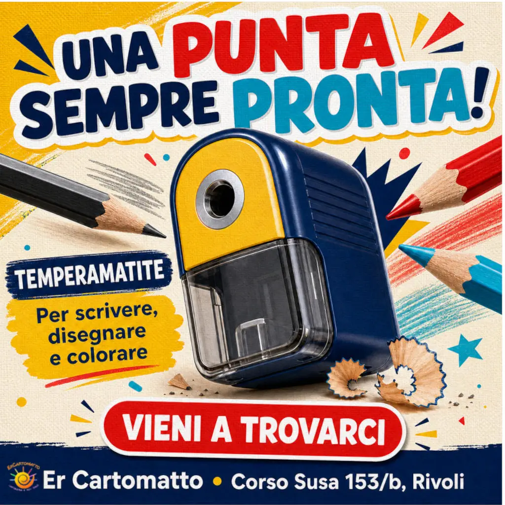 Temperamatite per scuola, ufficio e disegno
