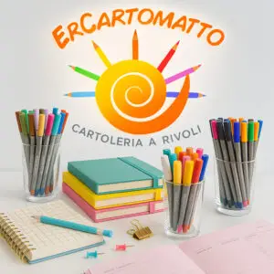 Cartoleria a Rivoli: scuola, ufficio e creatività da Er Cartomatto