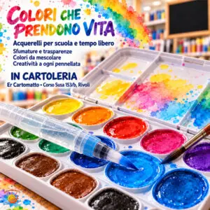 Colori brillanti con gli acquerelli