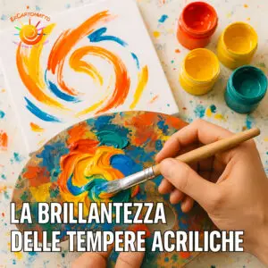 Tempere Acriliche brillanti e versatili