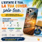 Cover smartphone personalizzata per la tua estate unica