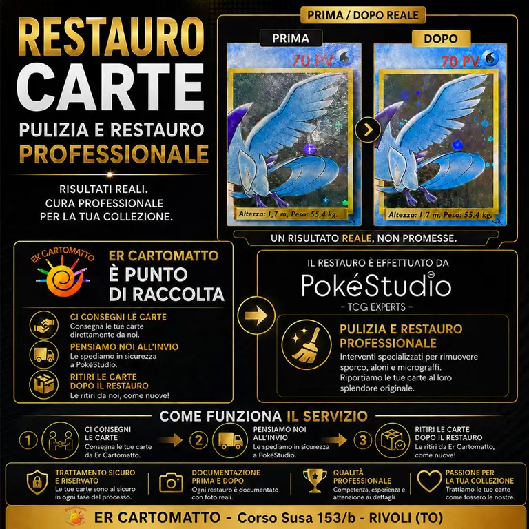 restauro carte professionale a Rivoli