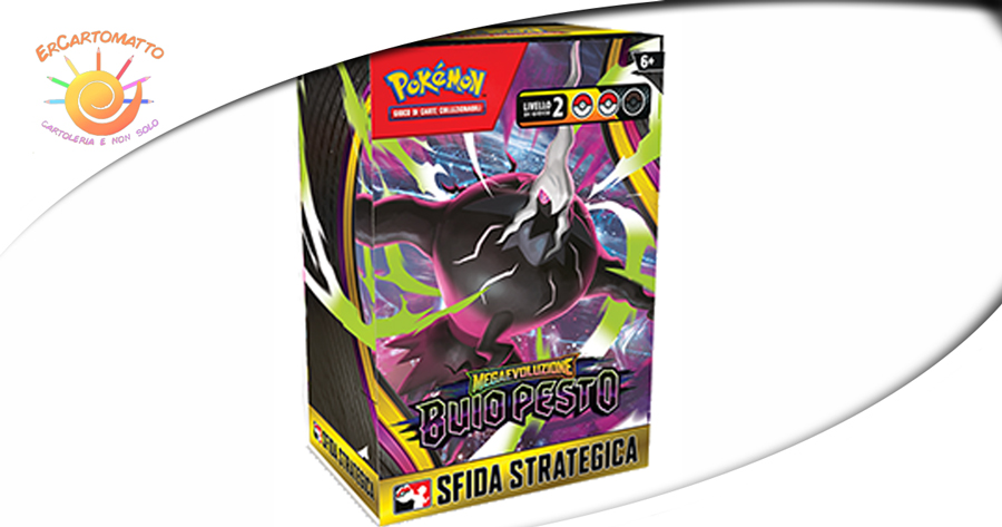 Sfida Strategica Buio Pesto per GCC Pokémon disponibile da Er Cartomatto