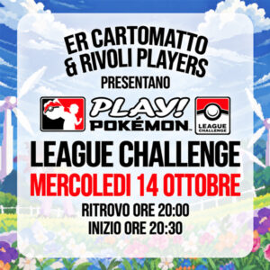 Pokémon League Challenge a Rivoli: gioca il 14 ottobre 2026
